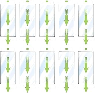 WSKEN [Replacement] for Samsung Galaxy S24 Ultra Screen Protector Tempered Glass- 10 Pack (WITHOUT INSTALLING Box)Global Recycled StandardGlobal Recycled StandardGlobal Recycled Standard