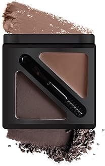 FACES CANADA HD Shape Up Brow Kit - Brown 02, 2.8g | Eyebrow Duo Kit - Wax & Powder With Brush | Long-Lasting | Precise & Natural Looking | Rich Color Payoff | Shaped & Defined Brows | Cruelty-free