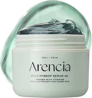 Arencia Hisop Mochi Serum, 1.8 oz (50 g), Vitamin Blended, Formula for Smooth, Glossy Skin