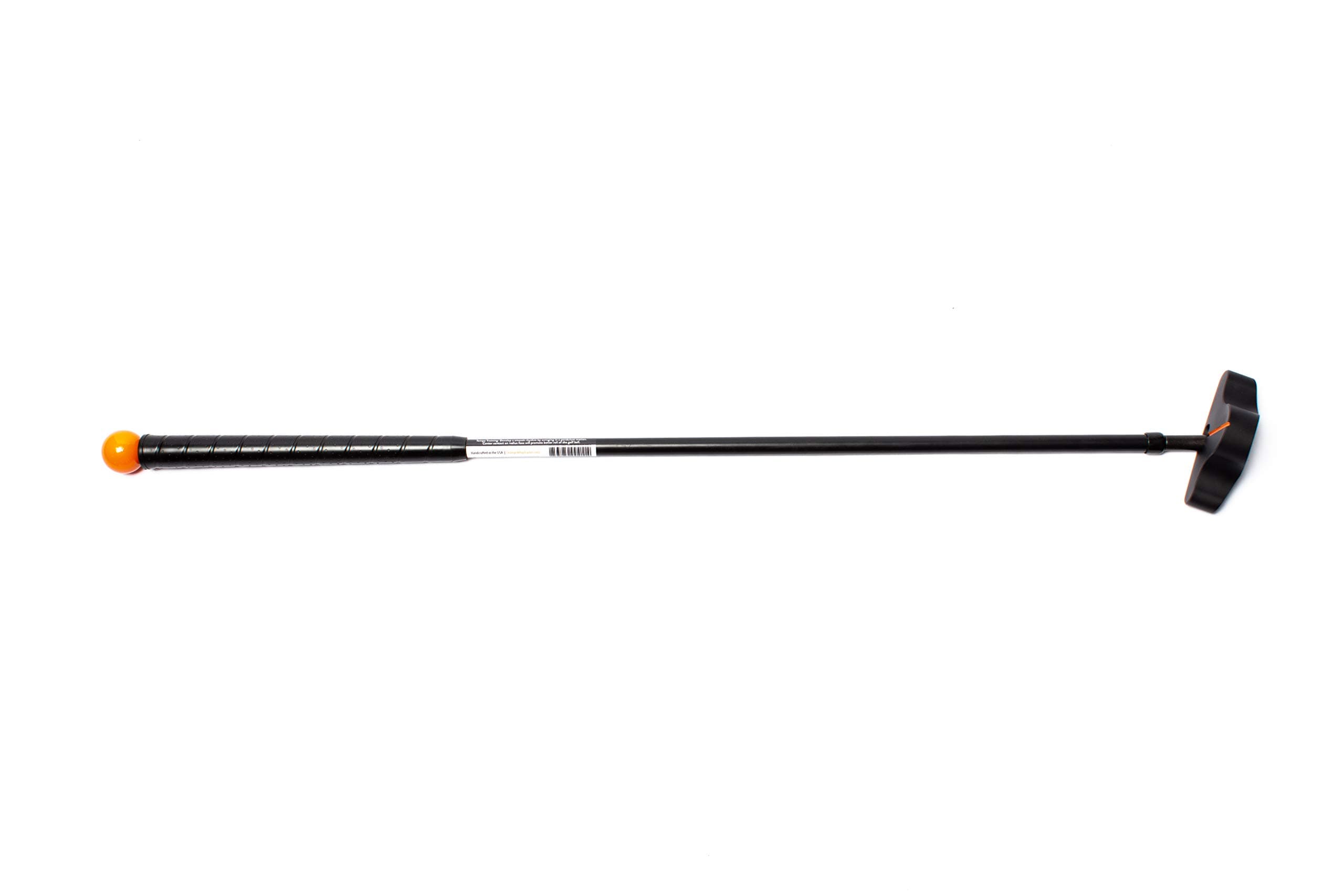 Orange Whip Golf Putter Trainer for Improved Rhythm and Control