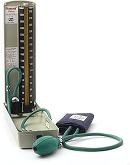 Diamond BPMR120 Deluxe Conventional Mercurial Type Arm Blood Pressure Monitor Instrument, Grey