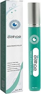 Vision Enhancement Roller to Enhance Visual Clarity, Eye Roller Massager Improve Vision, Reduce Fatigue, Relieve Eye Fatigue and Dryness, Relieve Fatigue, Eliminate Puffiness, Tighten (1PC)