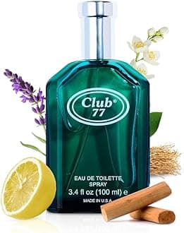 Royal Mirage Club 77 Eau de Toilette Spray for Men - Premium Masculine Cologne 100ml - Long-Lasting Fragrance with Anise, Jasmine & Sandalwood - Sophisticated EDT for Everyday Luxury