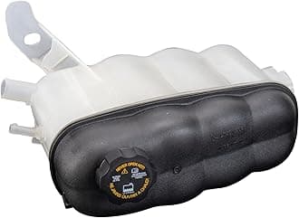TRQ Radiator Coolant Reservoir Expansion Tank Overflow Bottle Compatible with 2007-2010 Chevrolet Silverado 2500 HD GMC Sierra 2500 HD Sierra 3500 HD GM3014127
