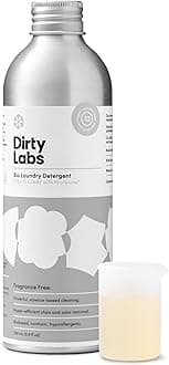 Scent Free | Bio-Liquid Laundry Detergent | 32 Loads (8.6 fl oz) | Hyper-Concentrated | High Efficiency & Standard Machine Washing | Nontoxic, Biodegradable | Stain & Odor Removal