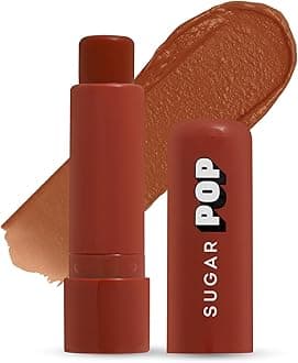 SUGAR POP Nourishing Lip Balm | Castor Oil, Shea Butter & Avocado Oil | Hydrating | 4.5gm- 04 Coffee
