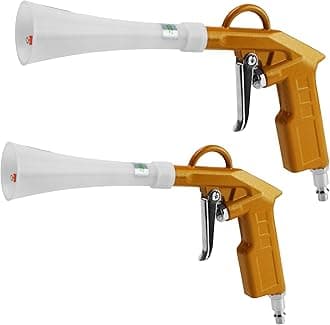 Air Blow Gun Car Detailing Cleaning Gun Quickly Blasts Dirt and Dust from Surface Combine The air Blowing Gun and dust Blowing Gun into one Car Washing Equipment Tool 2pack