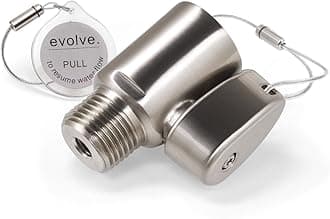 Evolve ShowerStart Thermostatic Shut-off Valve, Water- and Energy-Saving Valve for Most Bathroom Fixtures, Not Low Flow, Uniform Plumbing Code Certified, 1-Pack