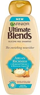 Ultimate Blends Argan Oil and Almond Cream Dry Hair Shampoo, 360ml