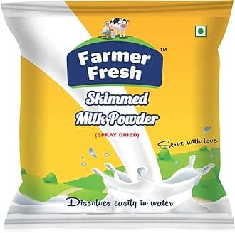 Farmer Fresh All-Natural Skimmed Milk Powder - 25 Kg Pack - Perfect for Tea & Coffee for Everyday Use - 100% Pure, Non-Fat Dry Milk