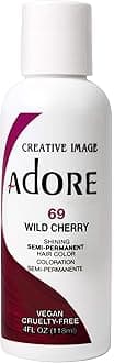 Adore Semi-Permanent Haircolor #069 Wild Cherry 4 Ounce (118ml) (6 Pack)