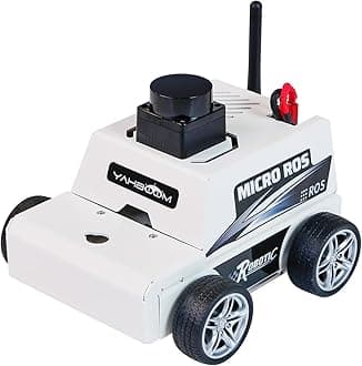 Yahboom MicroROS Robot Kit Virtual Machine PC Control ROS AI Visual Recognition, SLAM Mapping Navigation, OpenCV (Standard Version)