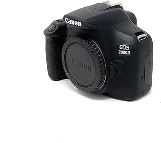 Canon EOS 2000D DSLR Camera Body - Black