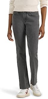 Lee Women's Legendary Mid Rise Straight Leg Jean