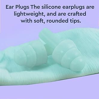 GUBB Travel Sleeping Kit (Sleeping Pillow for Travelling, Eye Cover Mask for Sleeping, Ear plugs for Noise Reduction)