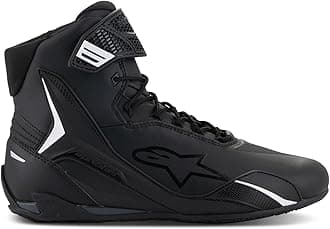 Alpinestars FASTER-4 SHOE Men's Sneakers Boots, Black, 10.4 inches (26.5 cm)