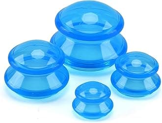 Silicone Cupping Therapy Set, Professional Studio and Home Cupping Set Massage Therapy Cups, Chinese Massage Cups for Cellulite Reduction Cupping Kit,Muscle and Joint Pain Myofascial Cupping Massager