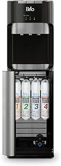 Brio Commercial Grade Bottleless Ultra Safe Reverse Osmosis Drinking Water Filter Water Cooler Dispenser-3 Temperature Settings Hot, Cold & Room Water - UL Approved – Point of Use