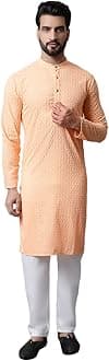 Jompers Men Embroidered Kurta with Churidar