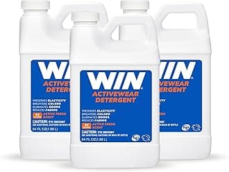 WIN Activewear Detergent - Active Fresh (Blue) 64 Fl Oz 3-Pack - Sports Deter...