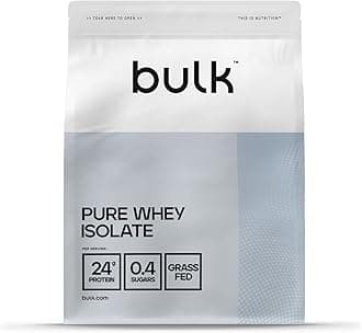 BulkPure Whey Protein Isolate, Protein Powder Shake, Chocolate Orange, 500 g, 16 Servings, Packaging May Vary