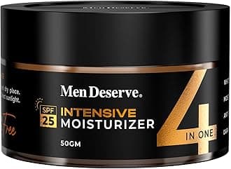 Intensive Moisturizer with SPF 25 (50g) | Moisturizer For Dry Skin With Vitamin E, Hyaluronic Acid, Shea Butter | Moisturizer For Anti Pollution and Dark Spot Reduction