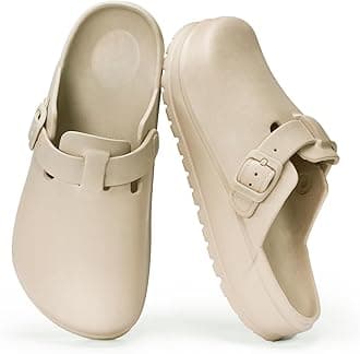 Arch Support Work Clogs Slip Resistant Orthopedic Shoes for Chef Nurse Garden Comfortable, Slip-On Cushion Slide Sandals