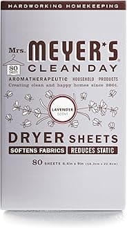 Clean Day Dryer Sheets Lavender, 80 Count (Pack of 2)