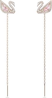 Dazzling Swan Jewelry Collection, Blue Crystals, Pink Crystals, Clear Crystals