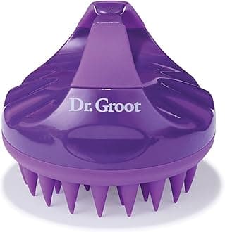 - Dr. Groot Premium Scalp Cleansing Brush, Hair Scalp Massager, Scalp Scrubber with Soft Silicone Bristles, Hair Shampoo Brush for Scalp Exfoliation, Wet Dry Hair Brush for Scalp Care