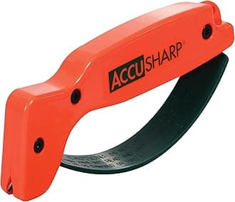 Accusharp 014C Knife Sharpener, Blaze Orange