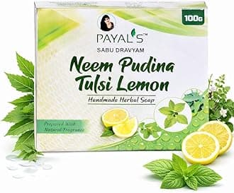 - Payal's Herbal Soap - Neem Pudina Tulsi Lemon