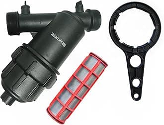 WaterLabs 124YS Water Tank Filter | 90 Microns | ISI Certified | Screen Filter | 1 Year Warranty | with 1 Teflon Tape | Sediment Filter for Home (2" inch | 50 mm)