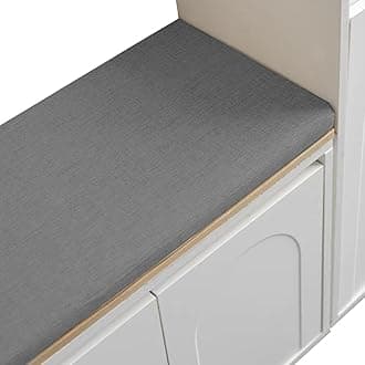 Bench Cushions for Indoor Furniture 40/48/60 x 14/15/17/11 inch Rectangular Non Slip Outdoor Bench Cushion pad for Deck Chair Swings Bench Cushion(Color 2,63x14x2in)