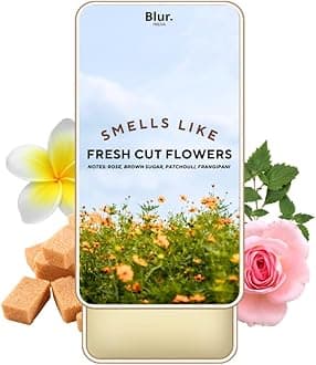 Blur India Smells Like Fresh Cut Flowers™ Solid Perfume | Floral Rose, Brown Sugar, Frangipani Fragrance | Alcohol Free | Long Lasting | Safe For Skin