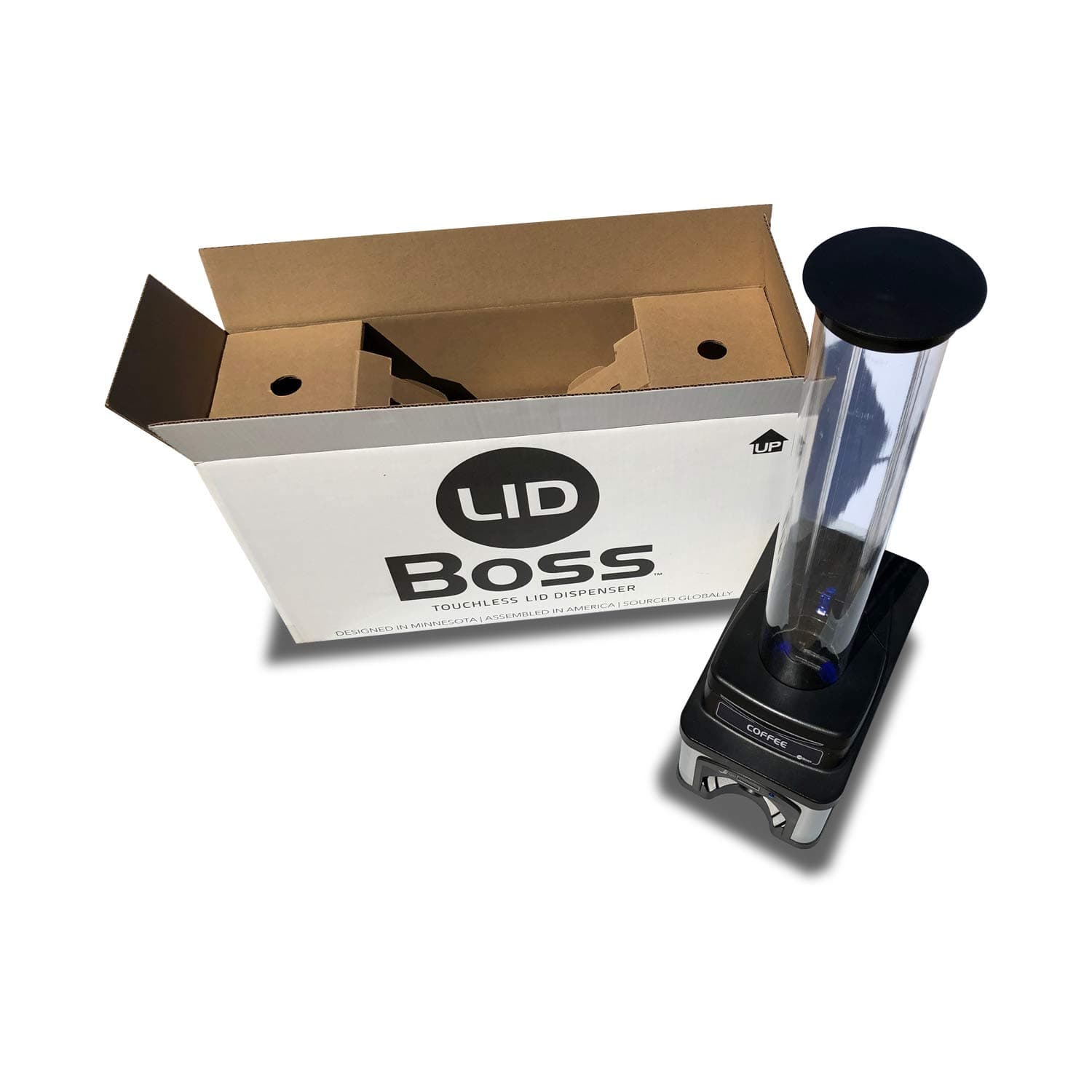 | Accessory Only | For Use With The LID Boss Coffee Lid Dispenser | Gravity Tube ONLY