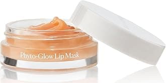 Naturium Phyto-Glow Lip Mask, Hydrating & Moisturizing Balm, Restores & Replenishes for Nourishing Lips with Shea Butter, 0.5 oz