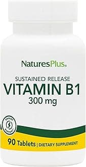 Vitamin B1 300 Mg Sustained Release, 90 Tablets - Source For Cellular Energy, Gluten Free