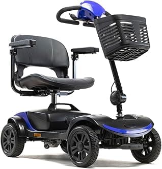 Livewell Pavement 4mph Mobility Scooter (Blue)