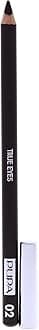 True Eyes Eyeliner - Precise Eyeliner Pencil - Enhance Gaze - Intense Depth - Perfect Blend Of Oils And Waxes - Easy Application - Homogenous Color - 02 Intense Brown - 0.05 Oz