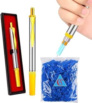 CA Single Pin Hijama Pen With 100 needles 1 Pin hijama Cupping Pen for Cupping Therapy