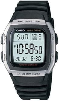 Men's Watch - W-96H-1AVDF Grey Dial, Black Band