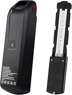 36V 48V 52V Ebike Battery 10AH 15AH 20AH with Fast Charger, USB Output and Led Indicator Light, 250W 500W 750W 1000W 1200W 1500W Electric Bikes, Tricycle, Mountain Bike Motor (36V 15.6AH)