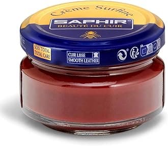 Saphir Creme Surfine Pommadier Shoe Polish - Beeswax Cream for Leather Products