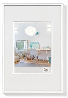 Walther Design KV520W New Lifestyle Picture Frame, 6 x 8 inch (15 x 20 cm), White