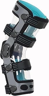 Komzer ACL Knee Brace, Best Knee Brace for Men & Women, Knee Support for Running & Sports/PCL & Ligament Injuries/OA Arthritis/Knee Joint Pain Relief (L-Right)