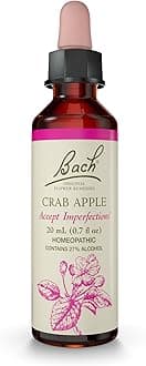Bach Original Flower Remedies (Crab Apple) Find Joy & Hope, Accept Imperfection, Emotional Wellness, Natural Flower Essence, 20ml
