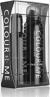 Colour Me Black - Fragrance for Men - Gift Set 100ml EDP/150ml Body Spray, by Milton-Lloyd