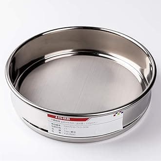 φ20×4.5cm 1800 Mesh 304 Stainless Lab Sieves Economy Test Sieve 304 Stainless Steel Wire Cloth（0.01mm）