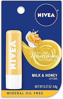 Nivea Lip Care, Pack Of 1, Yellow